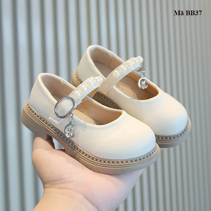 Giày búp bê bé gái từ 1-5 tuổi quai đính ngọc
