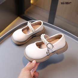 Giày búp bê bé gái từ 1-5 tuổi quai đính ngọc - BB37