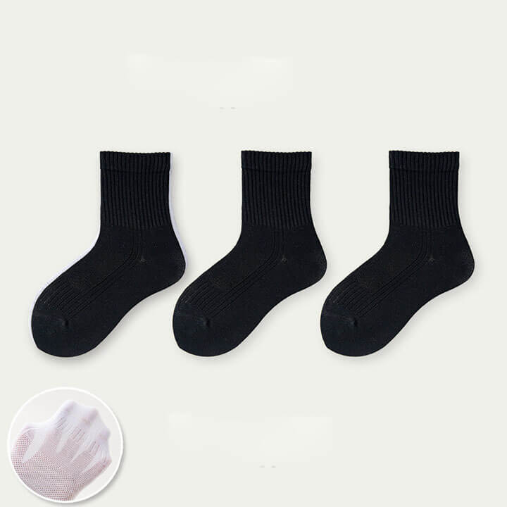 Vớ trẻ em từ 2- 10 tuổi 100% cotton cổ cao