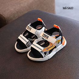 Giày sandal cho bé trai từ 1-5 tuổi nhẹ êm, phong cách Hàn - SA12