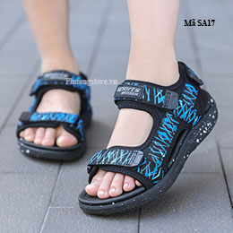 Giày sandal bé trai từ 3-15 tuổi nhẹ êm, năng động - SA17