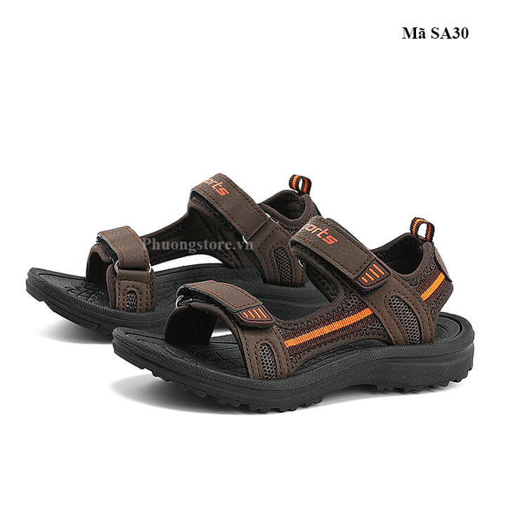 Giày sandal bé trai từ 4-12 tuổi thời trang năng động - SA30