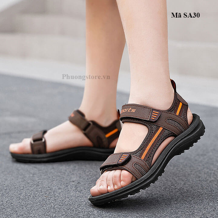 Giày sandal bé trai từ 4-12 tuổi thời trang năng động - SA30