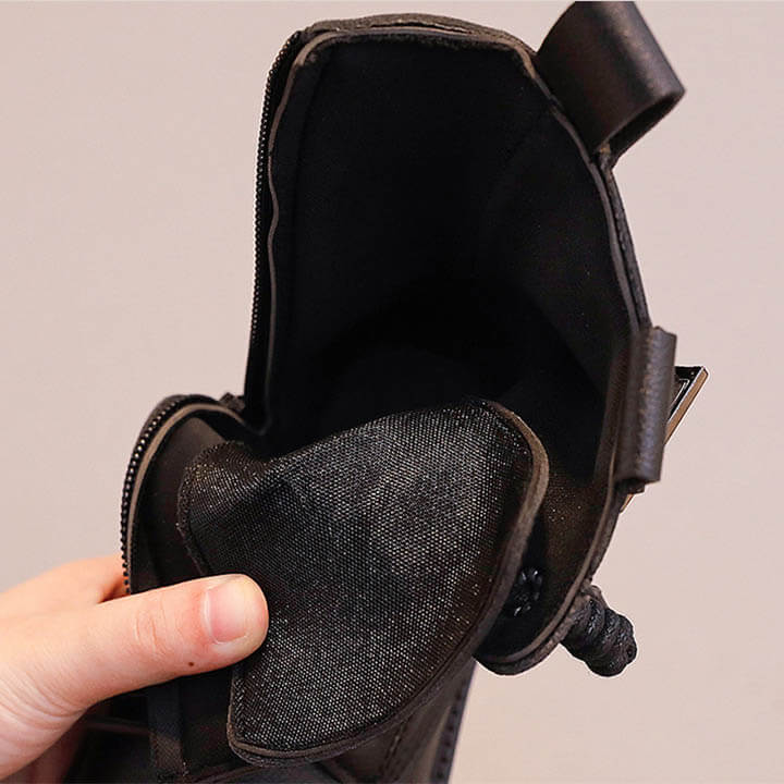Giày boot bé gái bé trai từ 3- 11 tuổi cá tính - B013