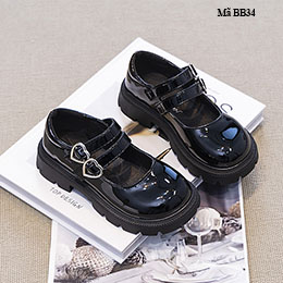Giày sandal bé gái kiểu búp bê từ 3-12 tuổi thanh lịch - BB34