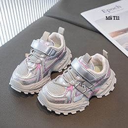 Giày thể thao cho bé gái từ 3-11 tuổi thời trang năng động - T11